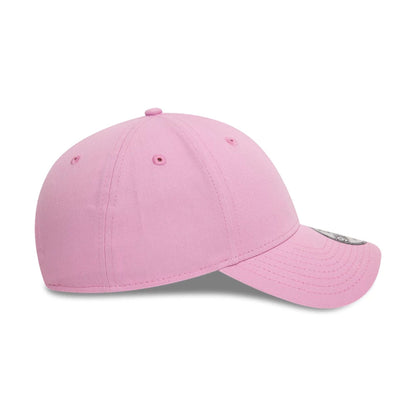 This is a New Era Essential Pink 9FORTY Adjustable Cap 5