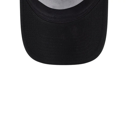 Pictured is this MLB Evergreen Colorado Rockies 9FORTY A-Frame cap in black. 7