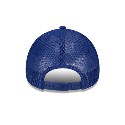Pictured is this MLB Evergreen LA Dodgers 9FORTY A-Frame cap in dark blue. 12