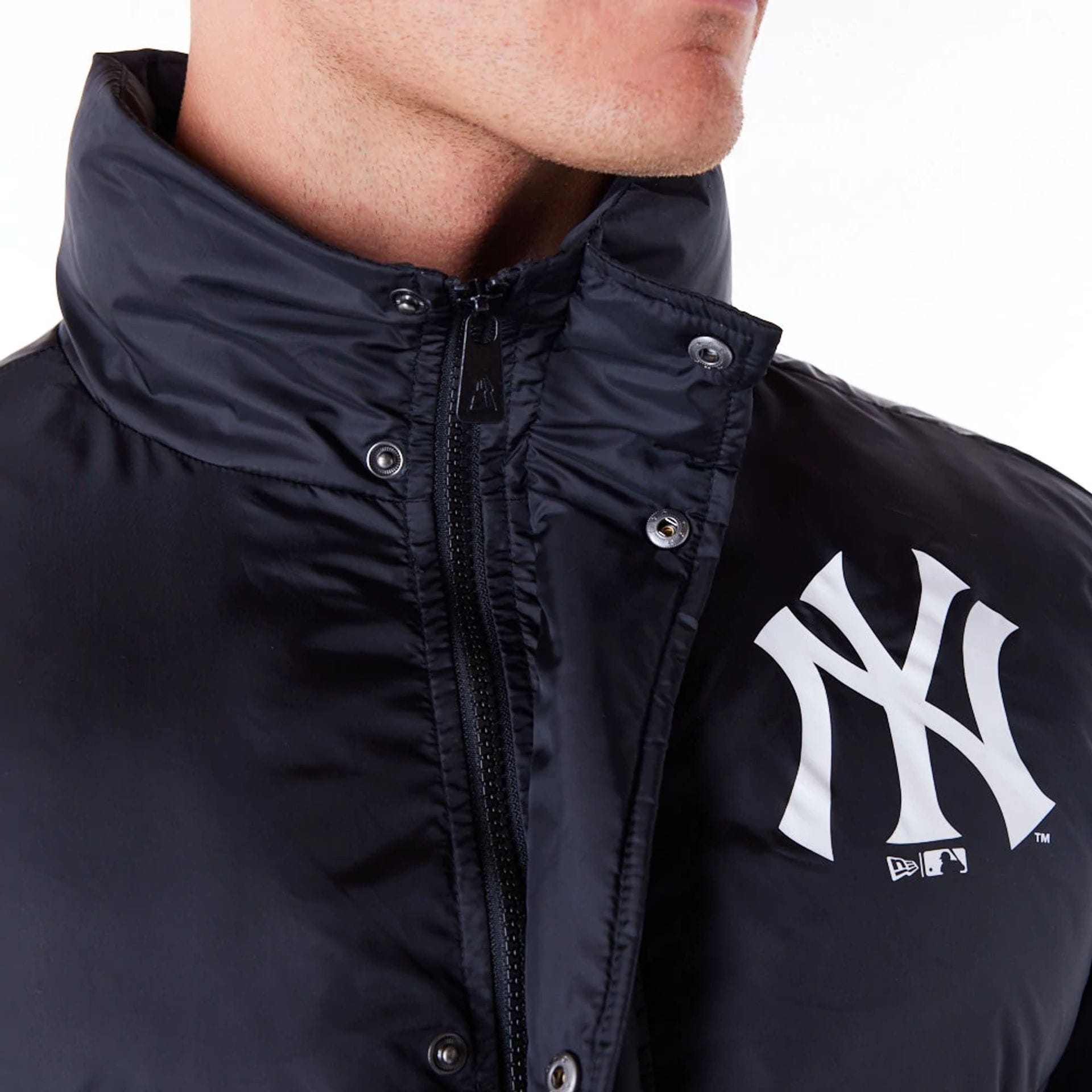 MLB New York Yankees Nylon Puffer Jacket NEC EU