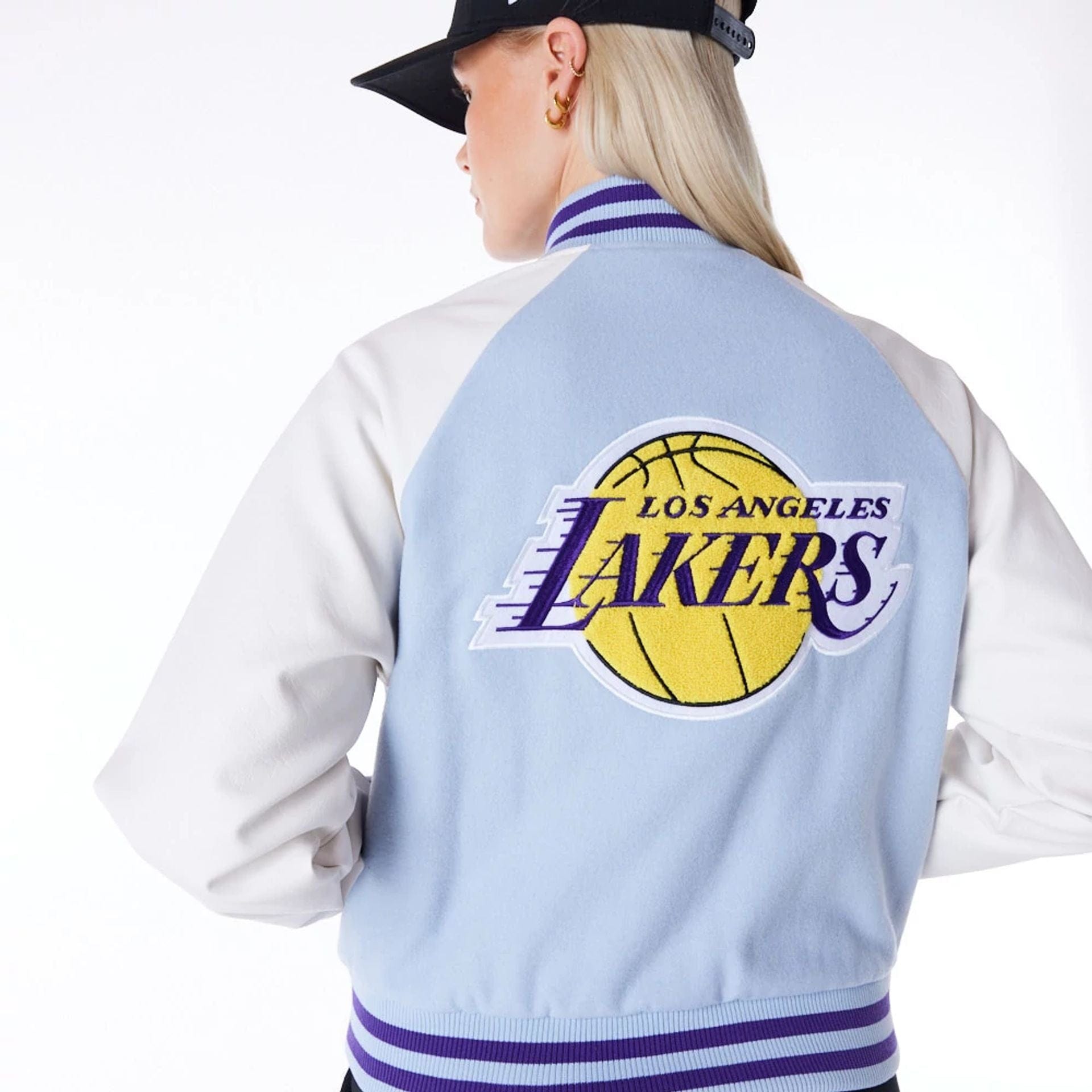 Veste universitaire LA Lakers NBA Femme NEC FR
