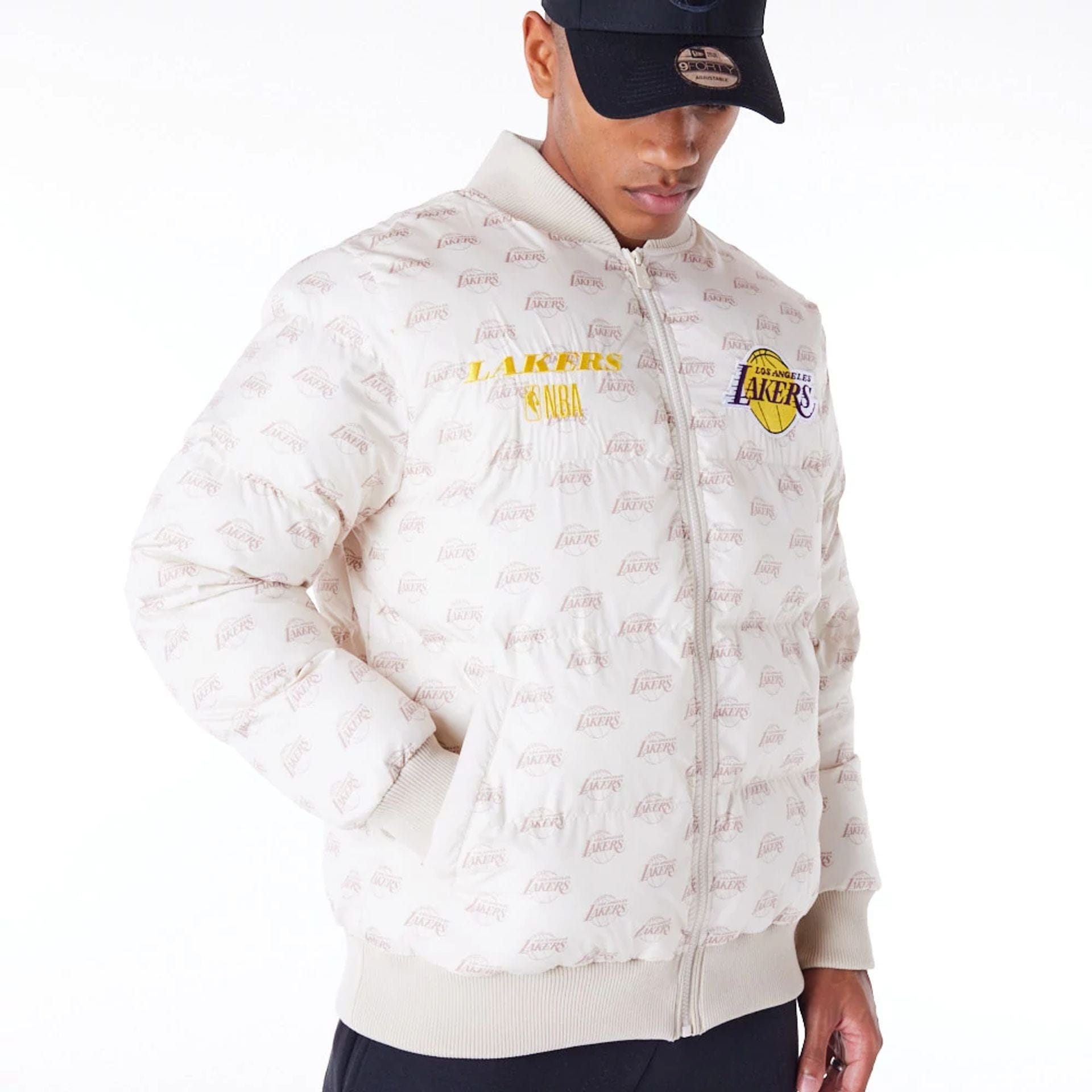 Chaqueta Puffer LA Lakers NBA Monogram NEC ES - Main Image