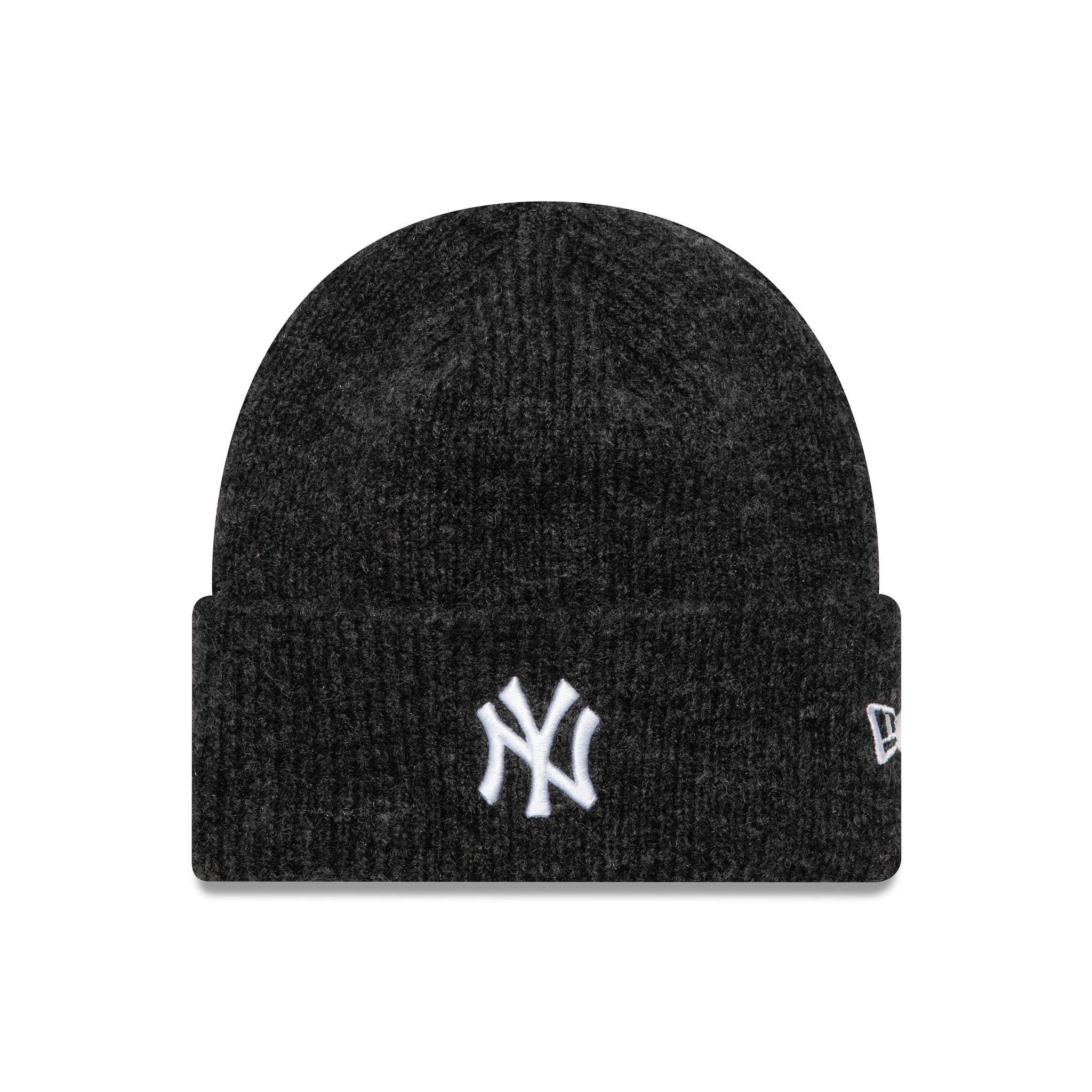 Womens MLB New York Yankees Wide Cuff Knit Beanie Hat | NEC EU