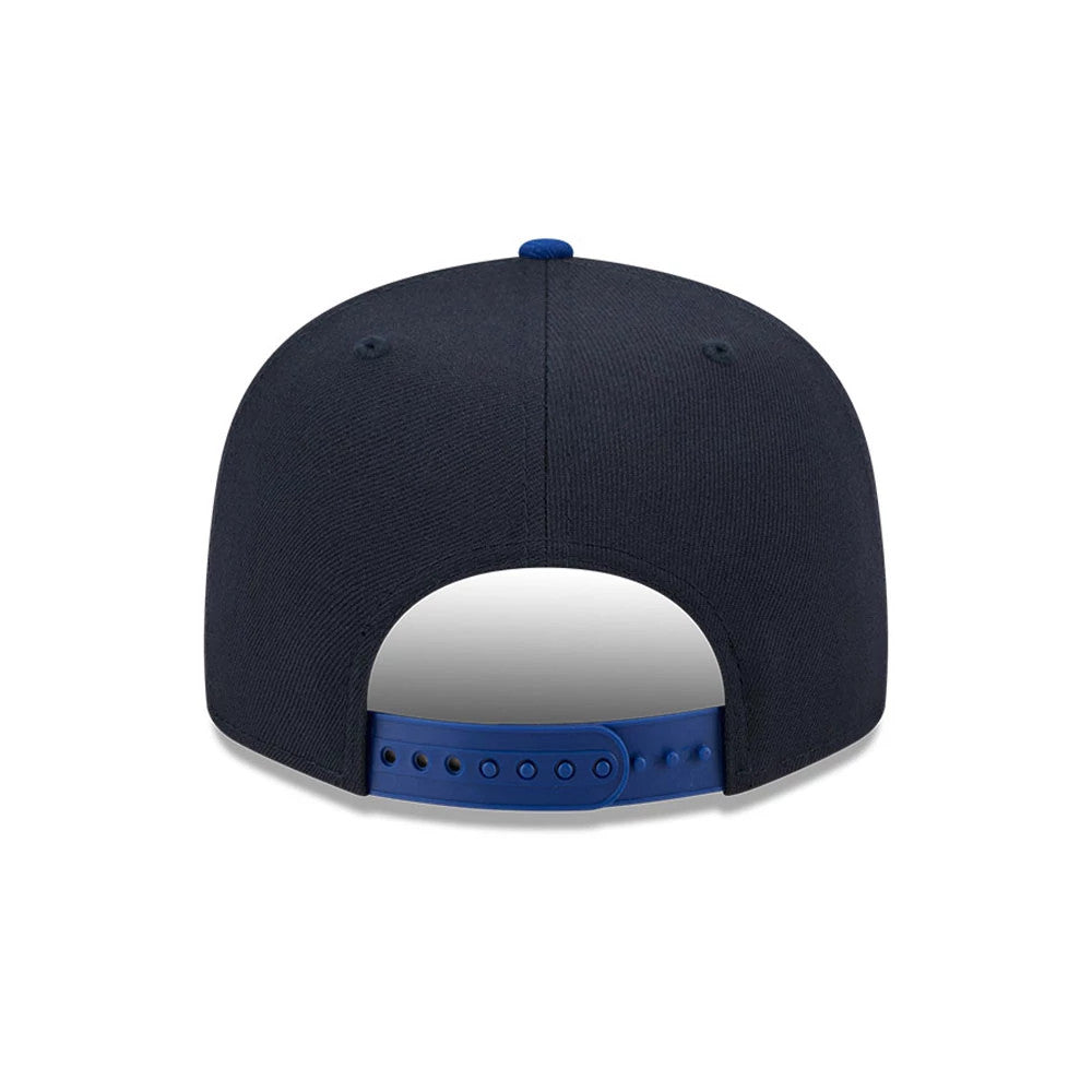 Pictured is this MLB Evergreen Detroit Tigers 9FIFTY Snapback cap in navy. 7
