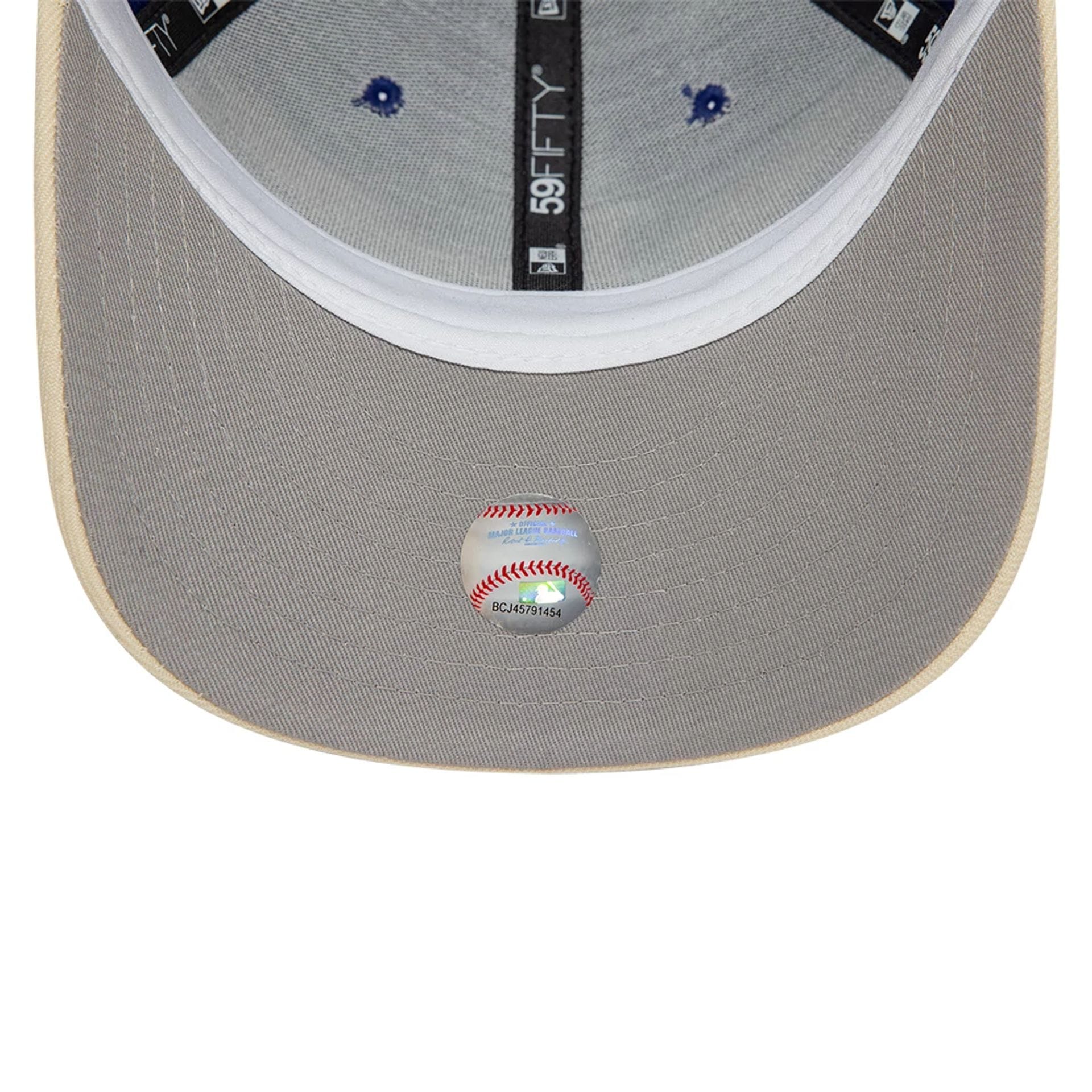 Pictured is this LA Dodgers MLB Team Wings Navy 59FIFTY Fitted Cap 2