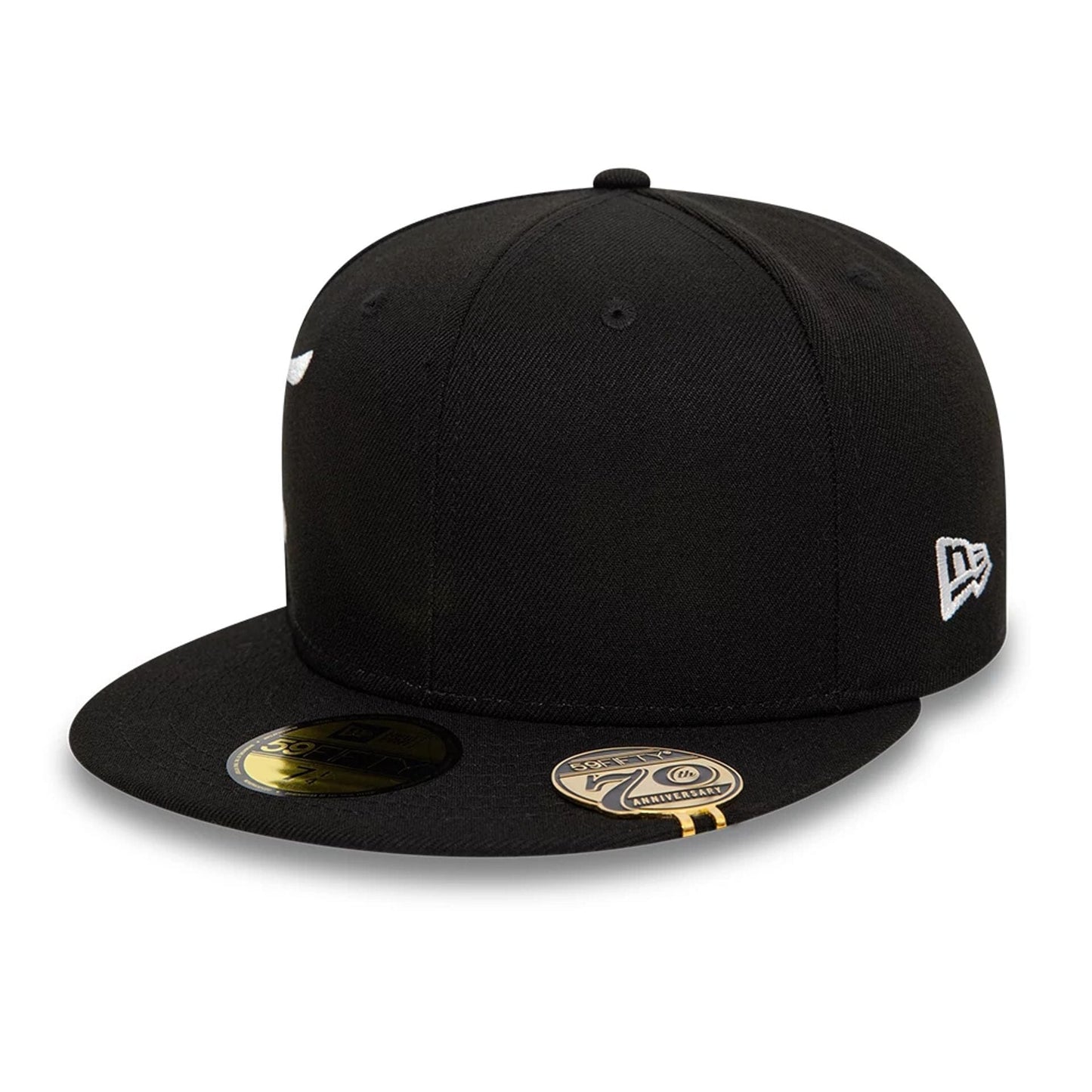 This is a New Era Side Script Black 59FIFTY Fitted Cap 4