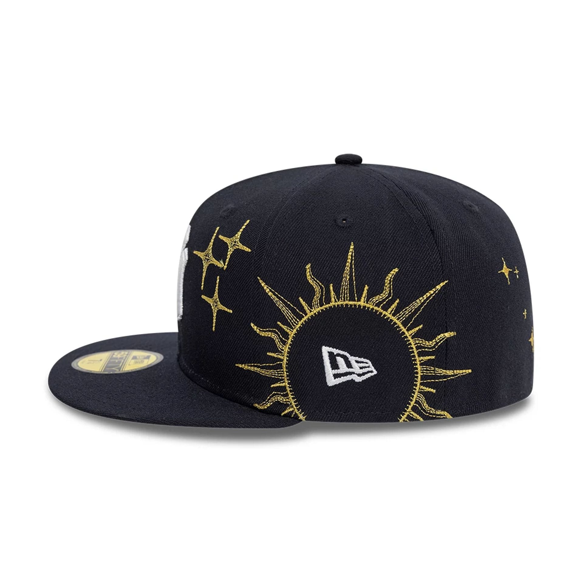 Pictured is this New York Yankees MLB Zodiac Navy 59FIFTY Fitted Cap 6