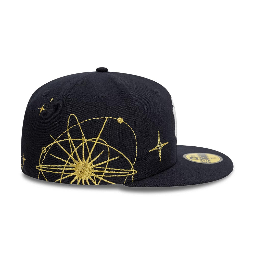 Pictured is this New York Yankees MLB Zodiac Navy 59FIFTY Fitted Cap 7