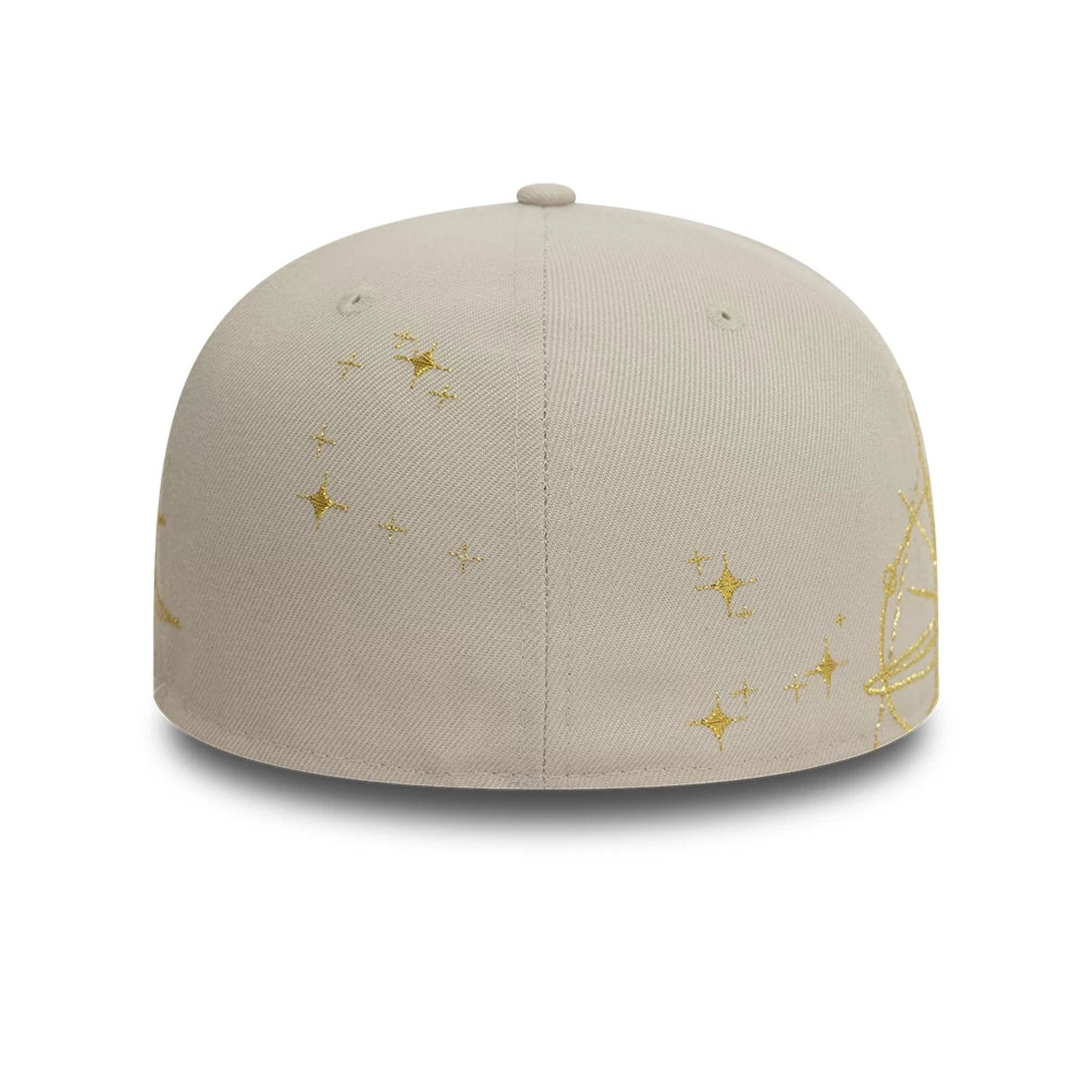 Pictured is this New Era Zodiac Light Beige 59FIFTY Fitted Cap 4