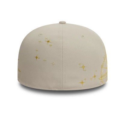 Pictured is this New Era Zodiac Light Beige 59FIFTY Fitted Cap 4