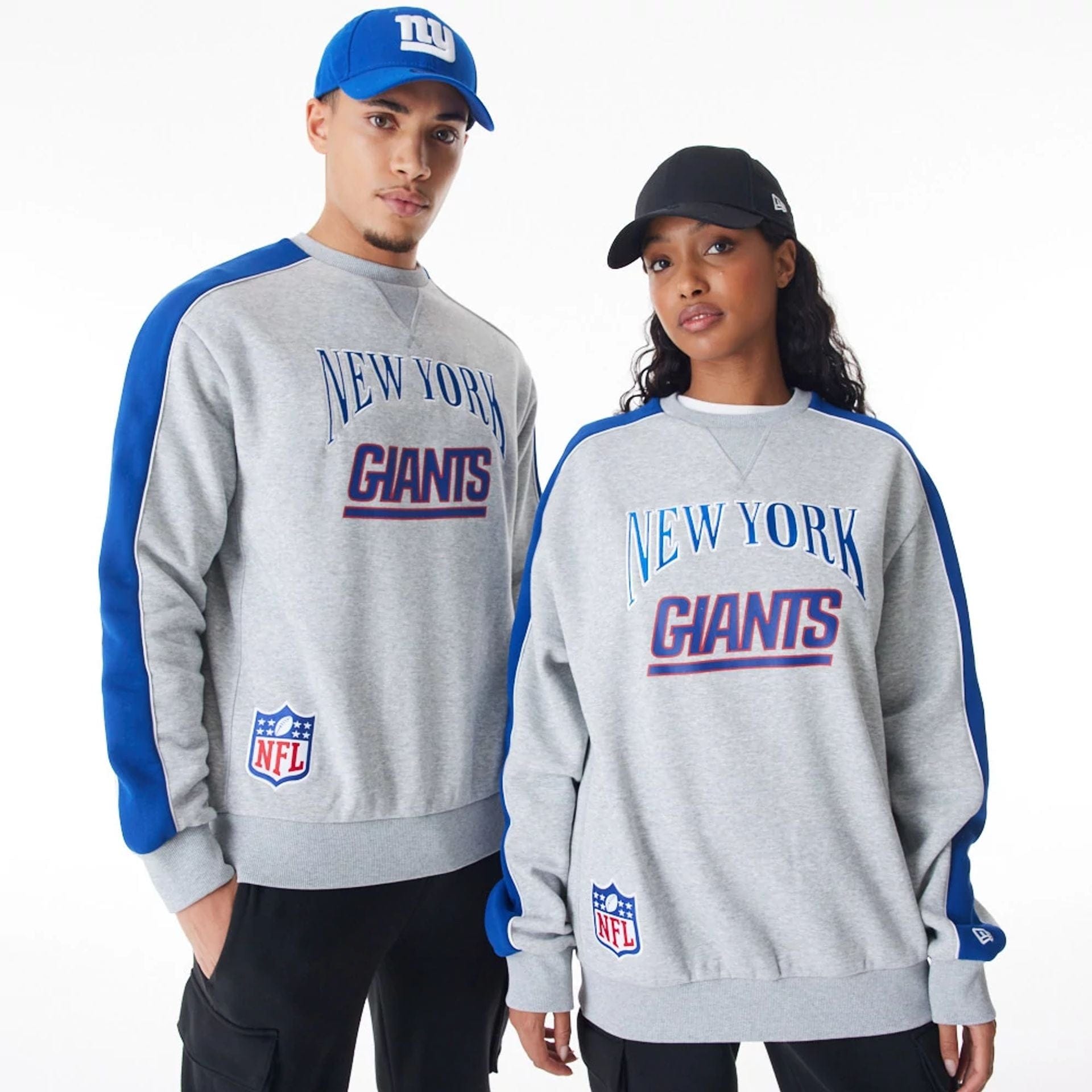 ★新品★レア　M 長袖　トレーナー　NFL New York Giants New York Giants Sweater Men L Hands High Crew Neck Cotton Blend