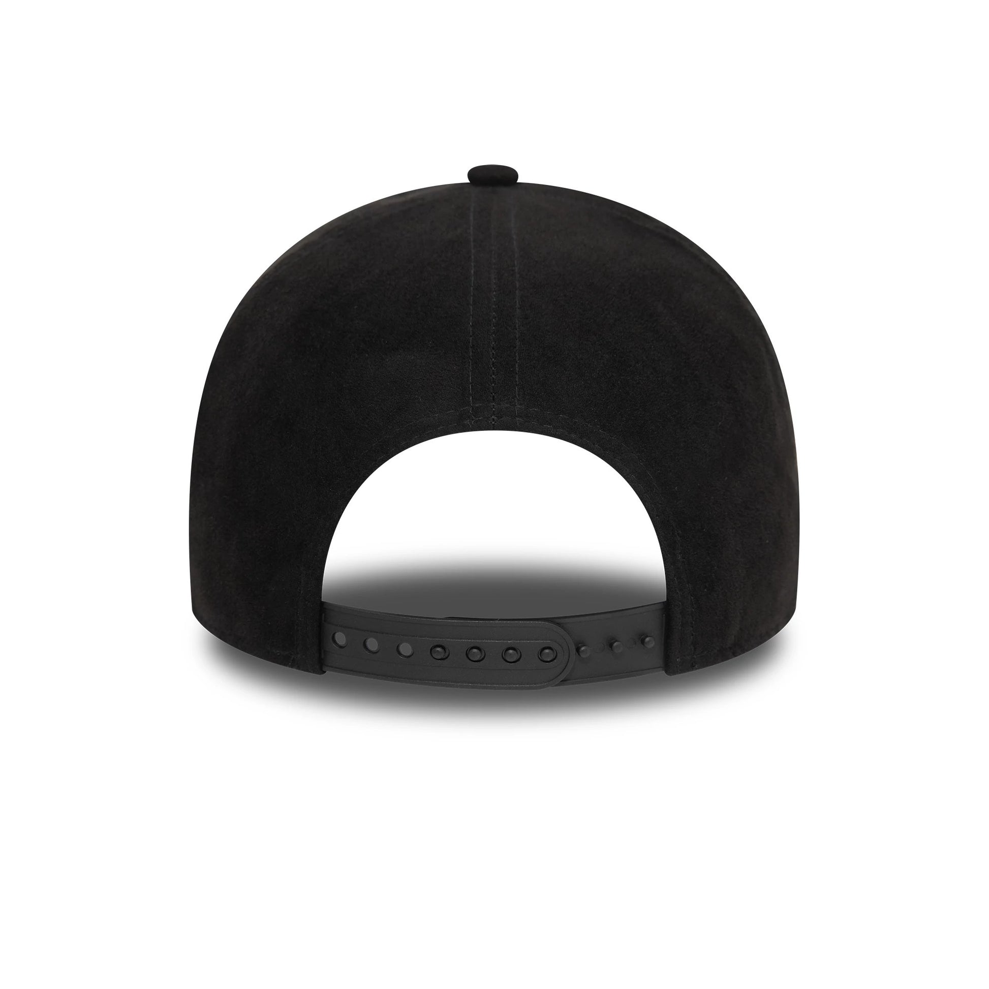 This is a New York Yankees Faux Suede Black 9FORTY E-Frame Cap 4