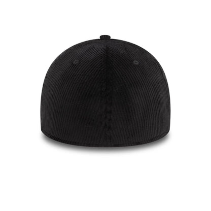 This is a  New Era Script Cord Black 39THIRTY Stretch Fit Cap 4