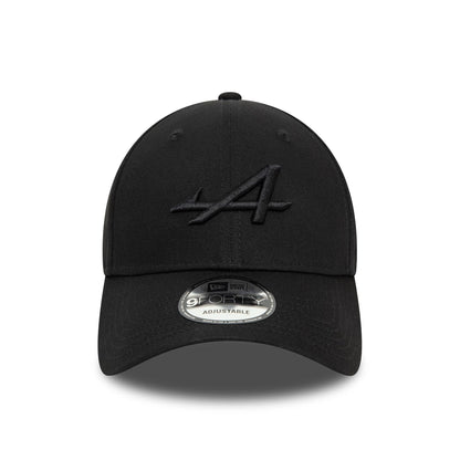 This is a Alpine Racing Embossed Black 9FORTY Adjustable Cap 2