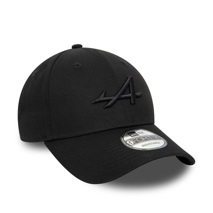 This is a Alpine Racing Embossed Black 9FORTY Adjustable Cap 3