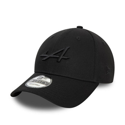 This is a Alpine Racing Embossed Black 9FORTY Adjustable Cap 1