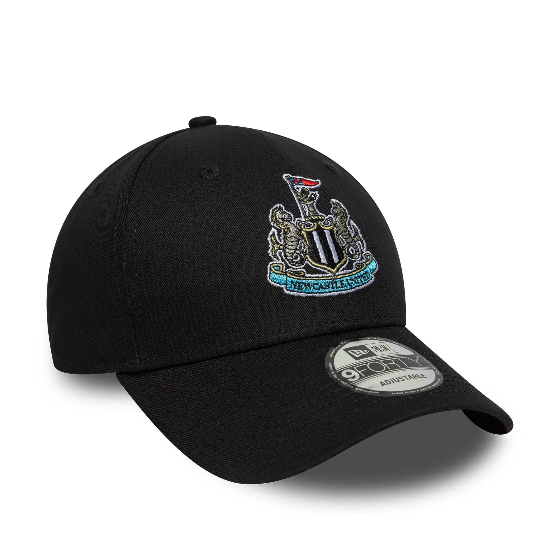 This is a Newcastle United FC Core Black 9FORTY Adjustable Cap 3