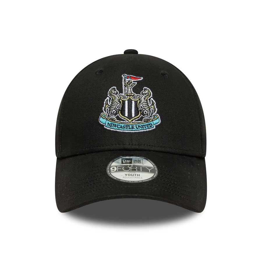 This is a Newcastle United FC Youth Core Black 9FORTY Adjustable Cap 2