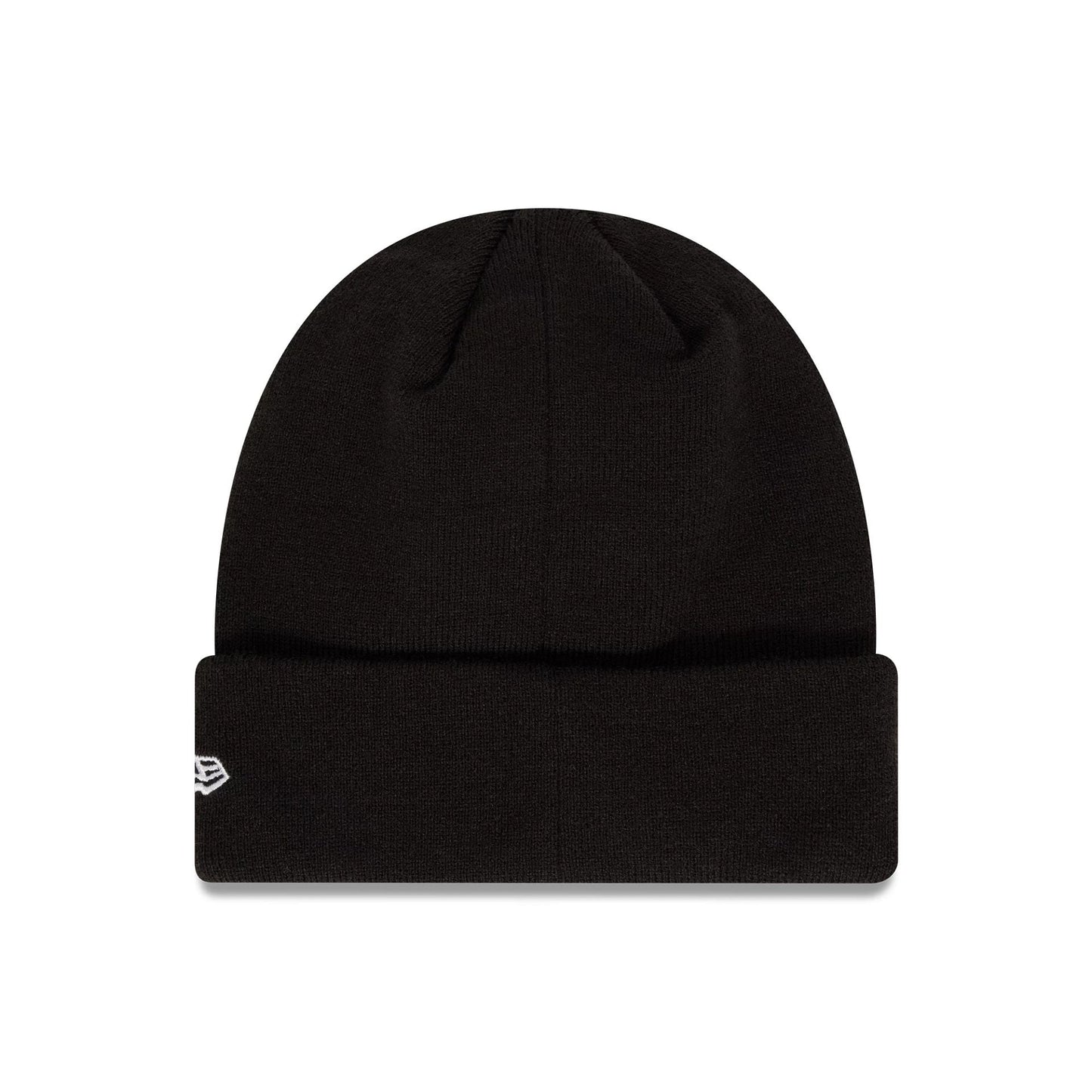 This is a Newcastle United FC Core Black Cuff Knit Beanie Hat 2