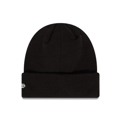 This is a Newcastle United FC Core Black Cuff Knit Beanie Hat 2