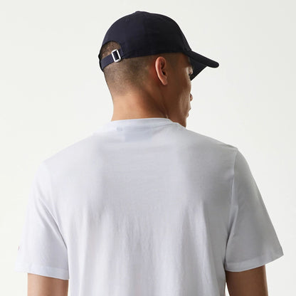 The Male model is wearing MLB Generic Logo MLB Regular White T-Shirt 7