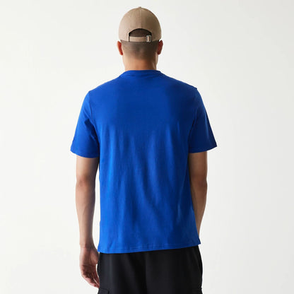 The Male model is wearing Kansas City Royals MLB Regular Blue T-Shirt 2
