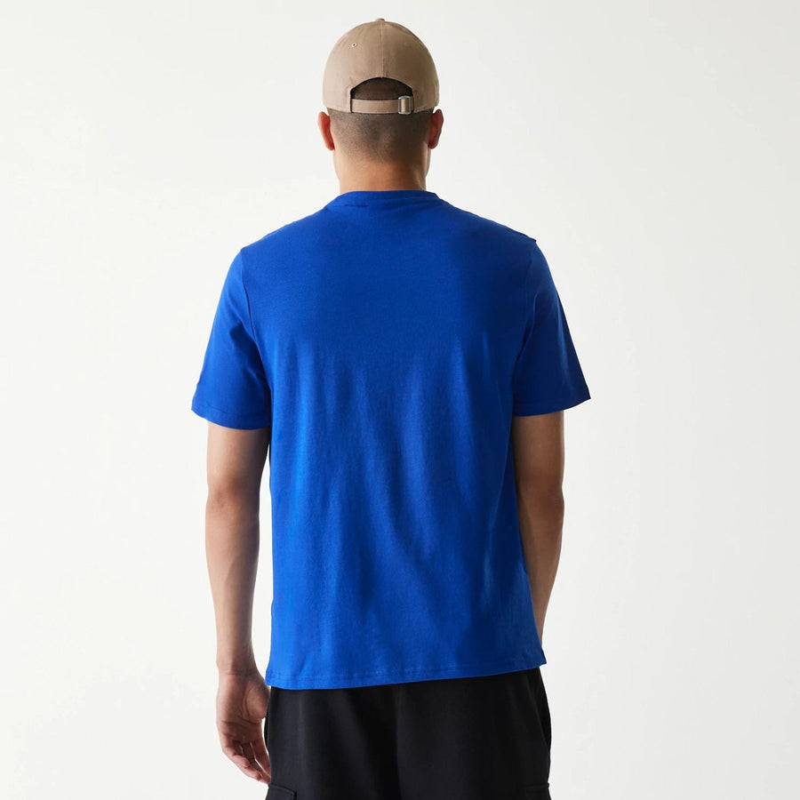 The Male model is wearing Kansas City Royals MLB Regular Blue T-Shirt 2