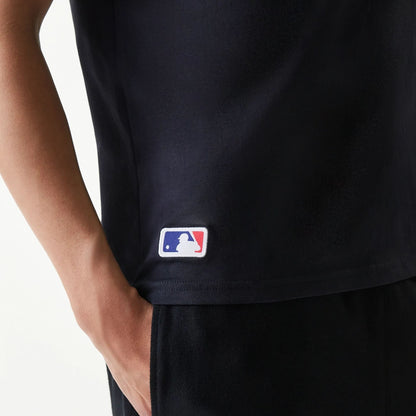 The Male model is wearing San Diego Padres MLB Regular Navy T-Shirt 5