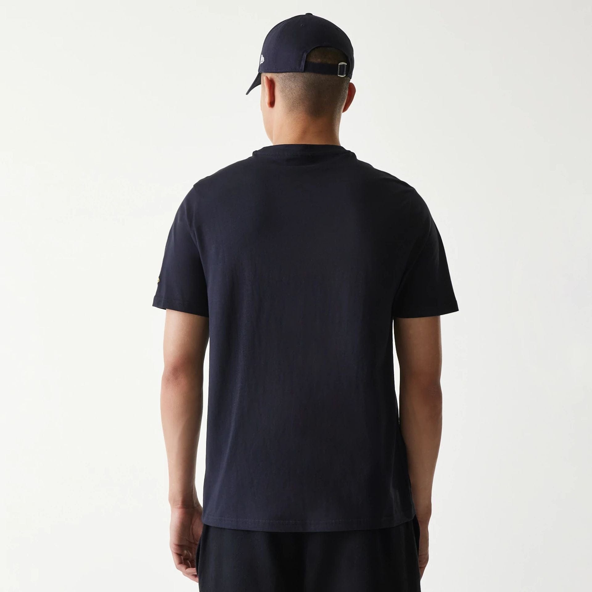 The Male model is wearing San Diego Padres MLB Regular Navy T-Shirt 2