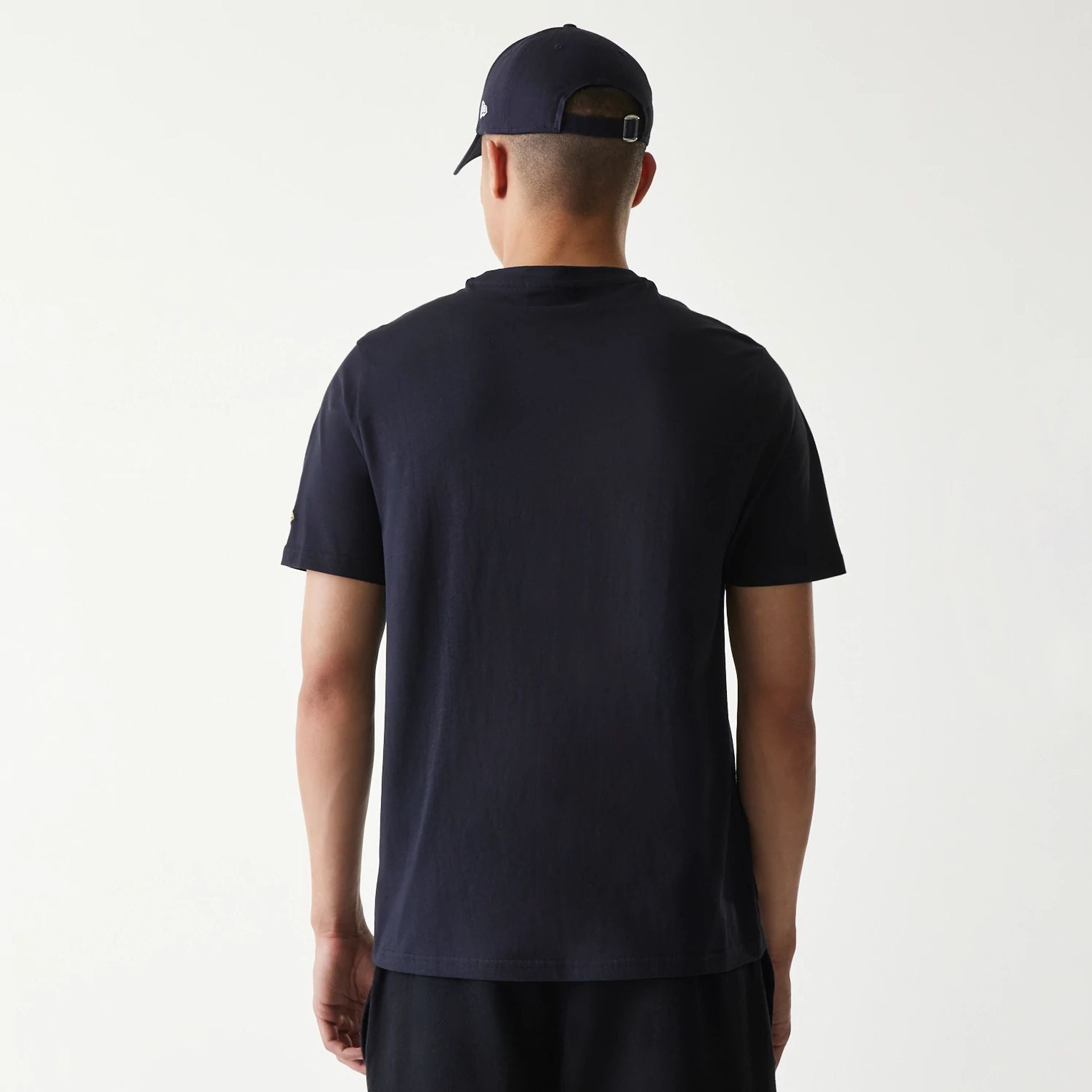 The Male model is wearing San Diego Padres MLB Regular Navy T-Shirt 2