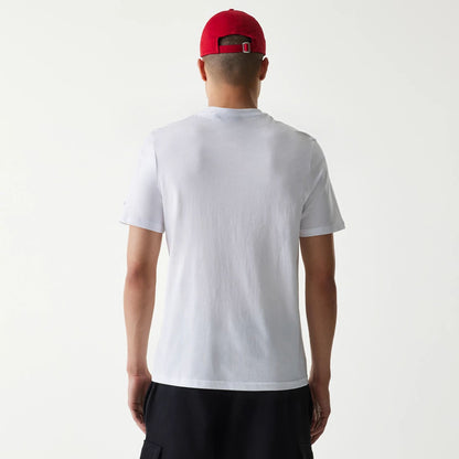 The Male model is wearing Toronto Blue Jays MLB Regular White T-Shirt 2