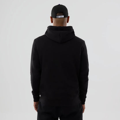 The Male model is wearing Colorado Rockies MLB Black Pullover Hoodie 2