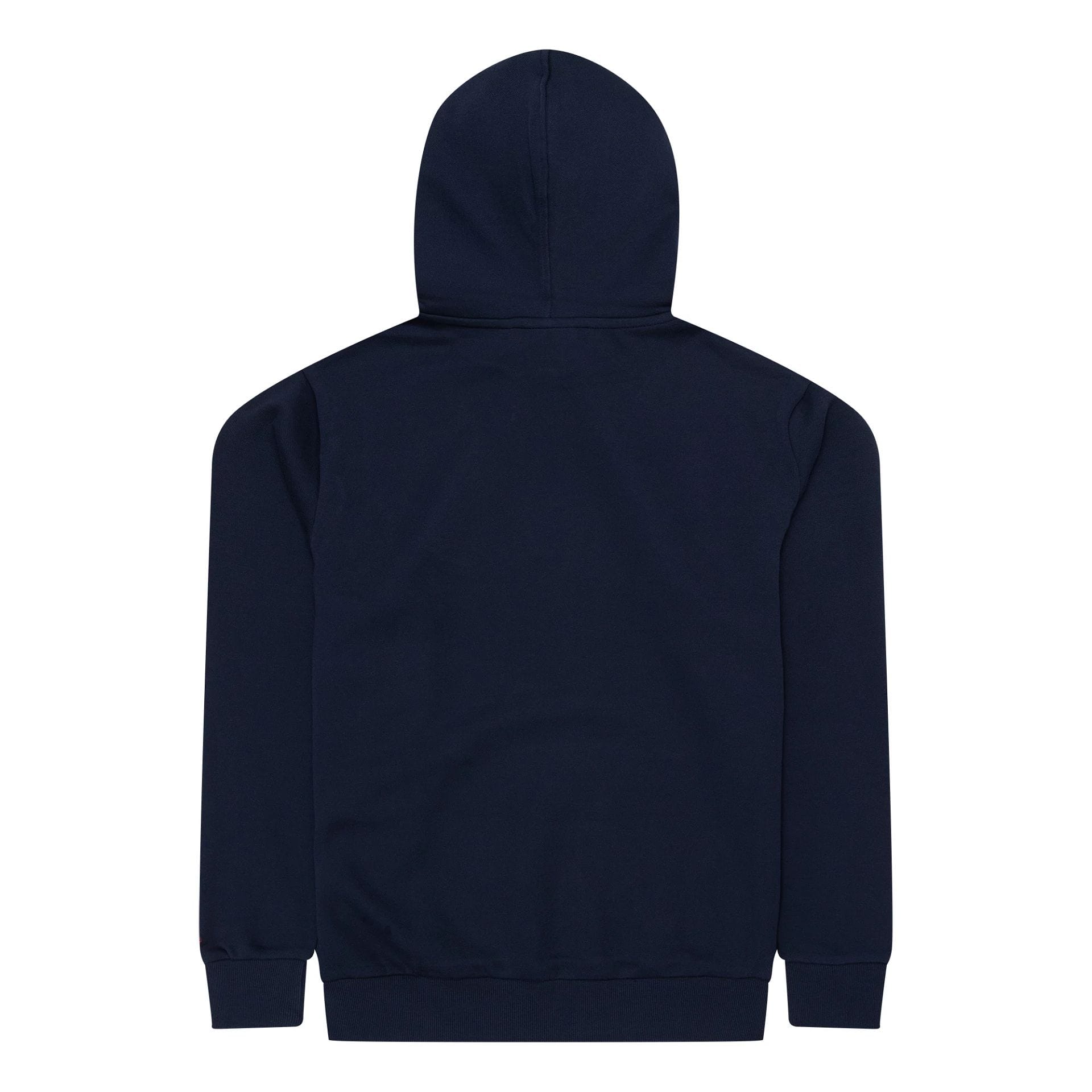 The Male model is wearing Boston Red Sox MLB Regular Dark Blue Pullover Hoodie 2