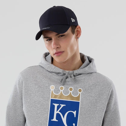 The Male model is wearing Kansas City Royals MLB Grey Pullover Hoodie 6
