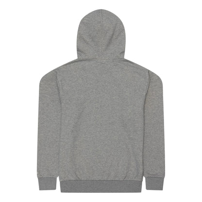 The Male model is wearing MLB Generic Logo MLB Regular Grey Pullover Hoodie 2