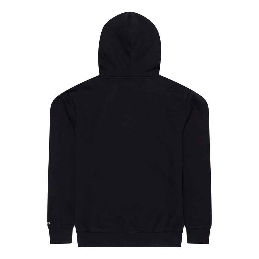 The Male model is wearing New York Yankees MLB Regular Navy Pullover Hoodie 2