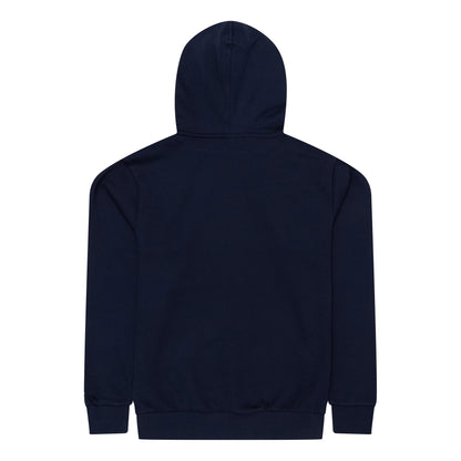 The Male model is wearing St. Louis Cardinals MLB Regular Dark Blue Pullover Hoodie 2