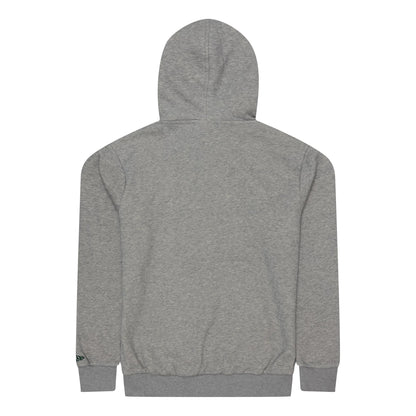The Male model is wearing Oakland Athletics MLB Regular Grey Pullover Hoodie 2