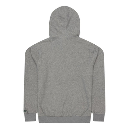 The Male model is wearing Oakland Athletics MLB Regular Grey Pullover Hoodie 2