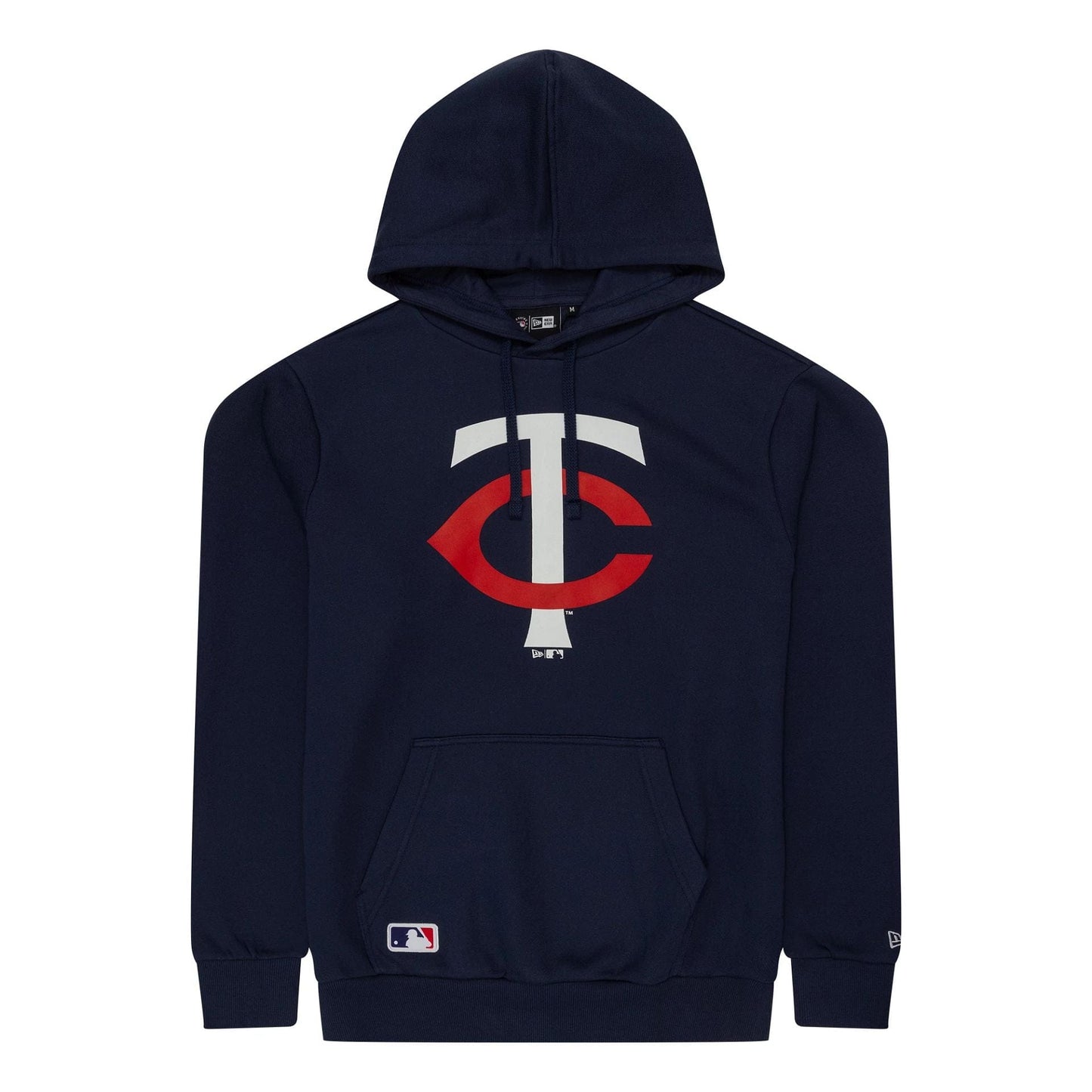 The Male model is wearing Minnesota Twins MLB Regular Dark Blue Pullover Hoodie 1