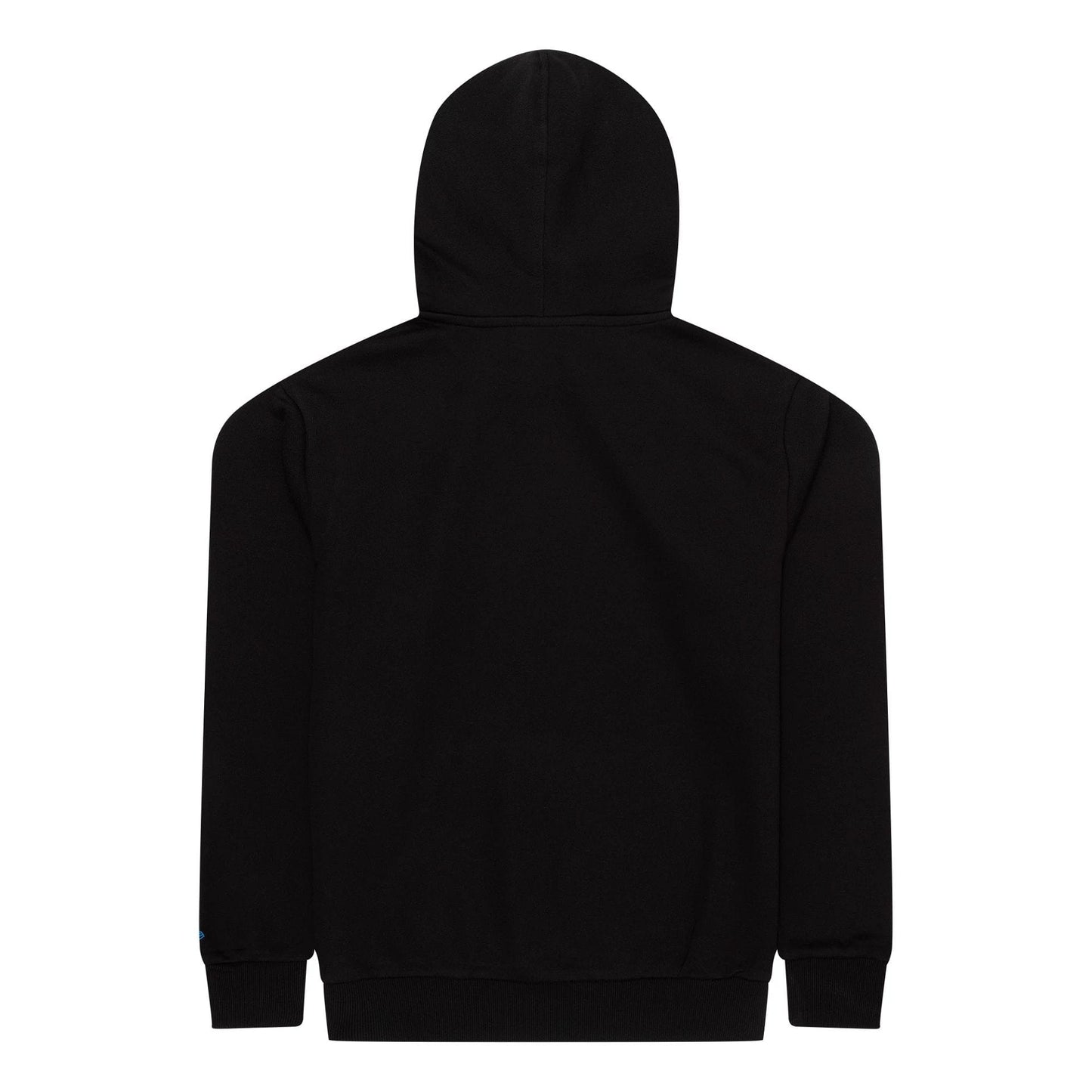 The Male model is wearing Miami Marlins MLB Regular Black Pullover Hoodie 2