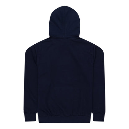 The Male model is wearing Seattle Mariners MLB Regular Dark Blue Pullover Hoodie 2