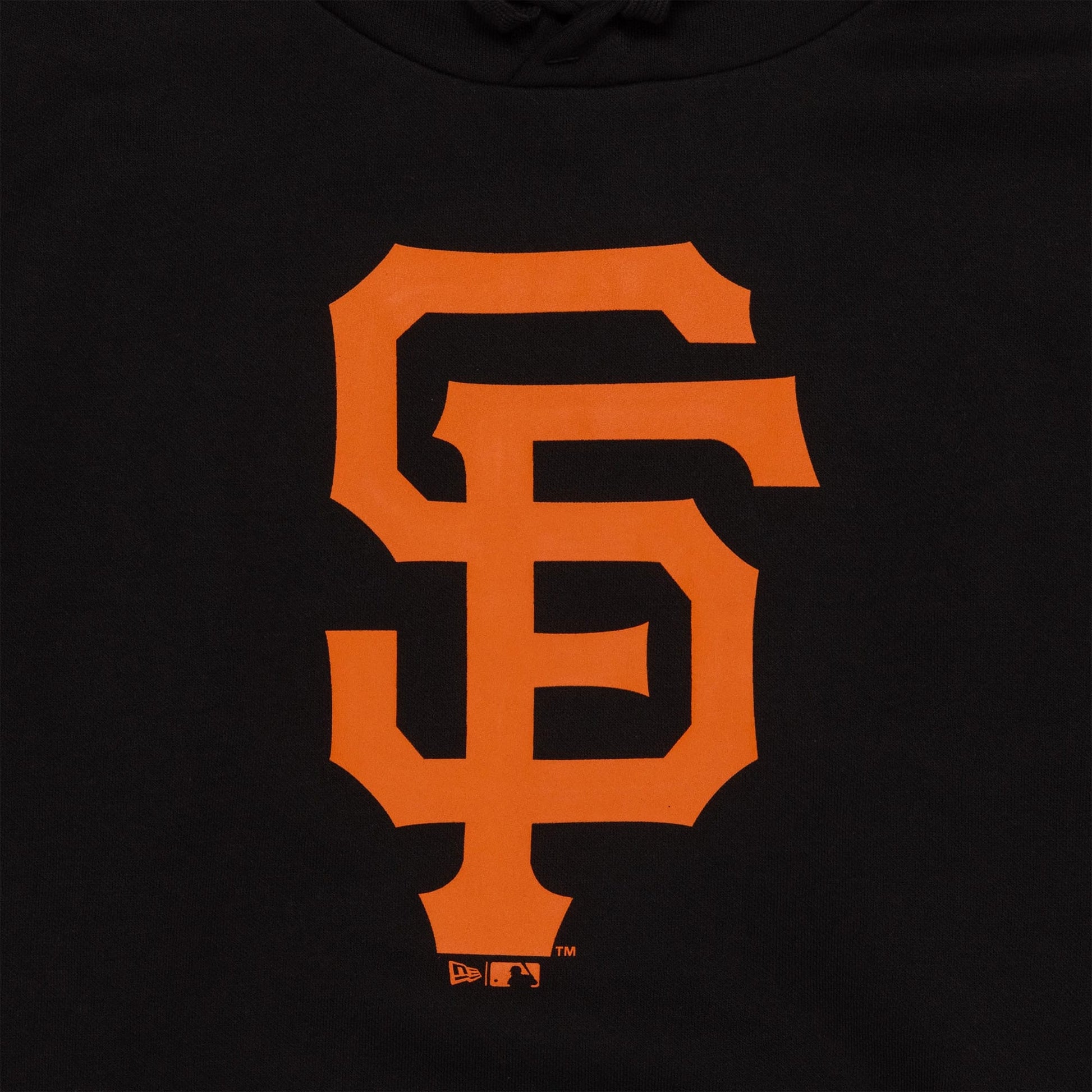 The Male model is wearing San Francisco Giants MLB Regular Black Pullover Hoodie 3
