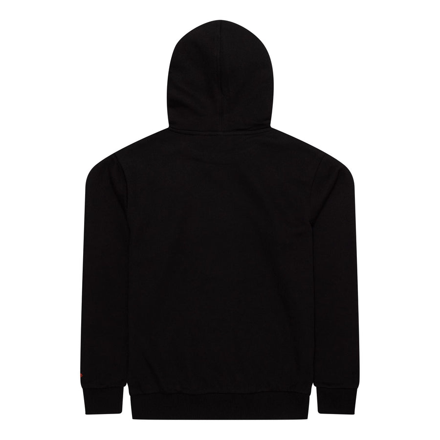 The Male model is wearing San Francisco Giants MLB Regular Black Pullover Hoodie 2