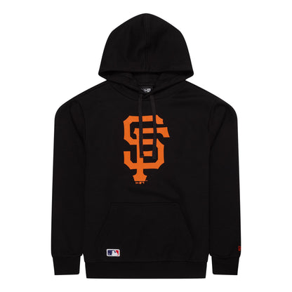 The Male model is wearing San Francisco Giants MLB Regular Black Pullover Hoodie 1