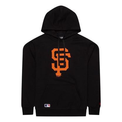The Male model is wearing San Francisco Giants MLB Regular Black Pullover Hoodie 1