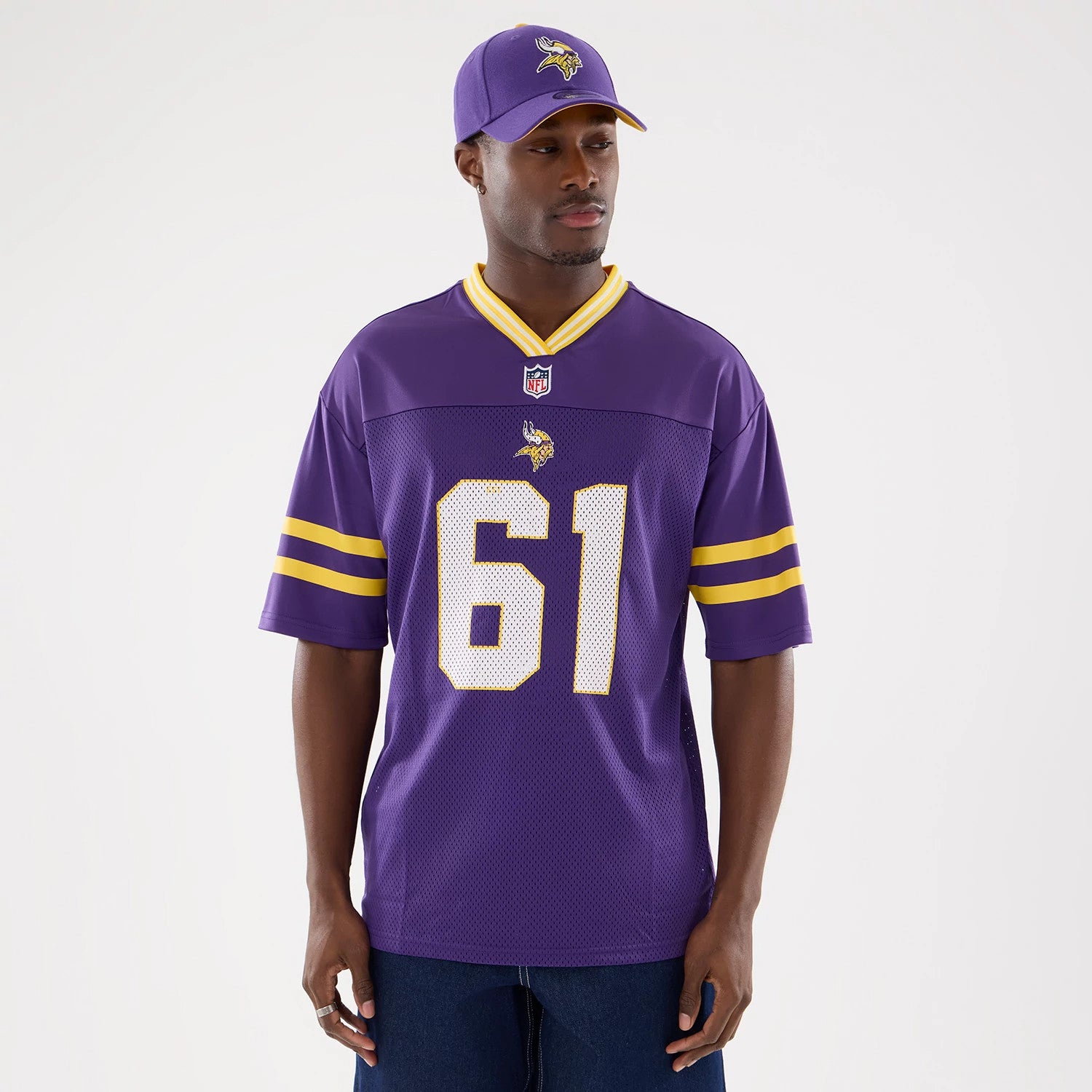 NFL Minnesota Vikings メッシュジャージ NFL Mesh Minnesota Vikings Purple Mesh Jersey | NEC EU