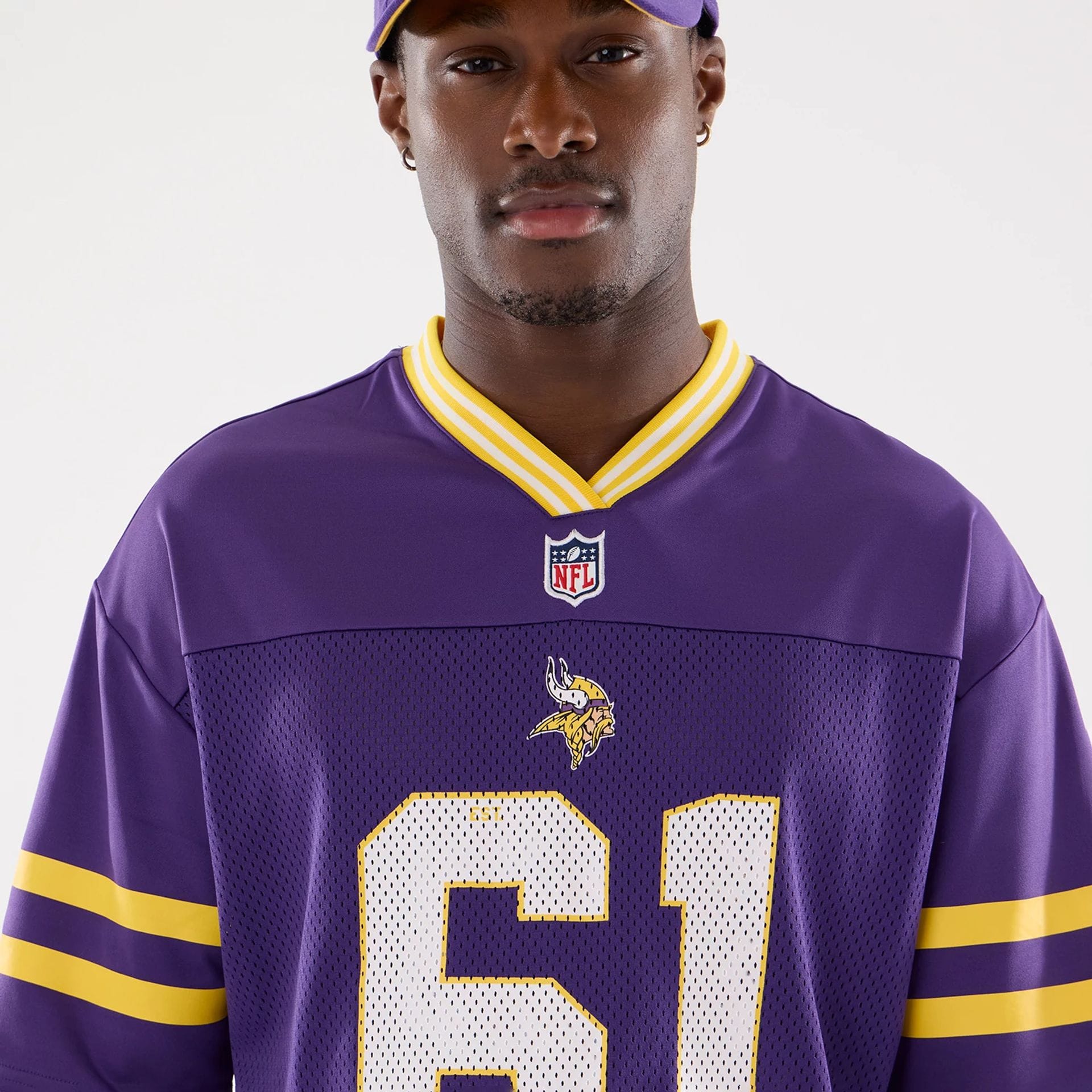 NFL Mesh Minnesota Vikings Purple Mesh Jersey | NEC EU