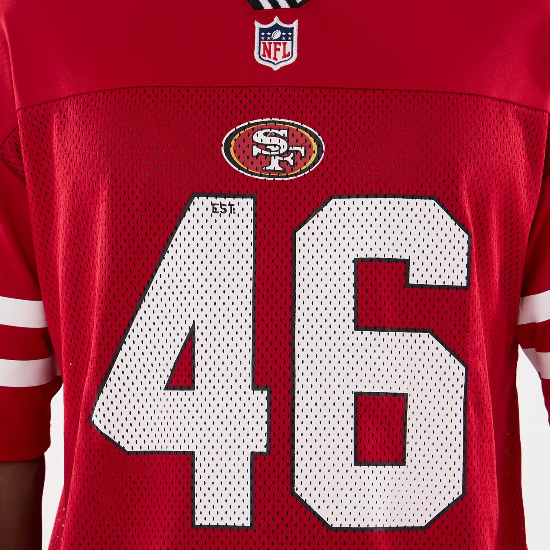 NFL Mesh San Francisco 49ers Red Mesh Jersey | NEC EU