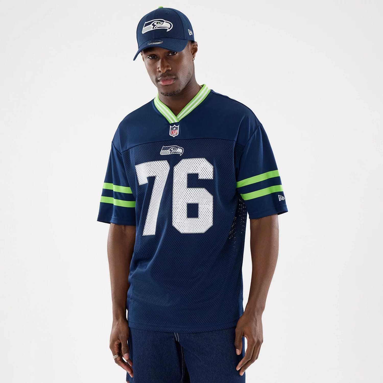 NFL Mesh Seattle Seahawks Dark Blue Mesh Jersey | NEC EU
